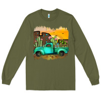 Army Green truck Long Sleeve Tee - JahusDesignShop