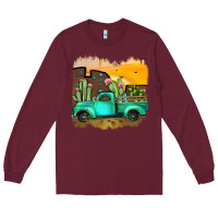 Burgundy truck Long Sleeve Tee - JahusDesignShop