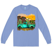 Colony Blue truck Long Sleeve Tee - JahusDesignShop