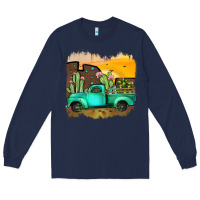 Navy truck Long Sleeve Tee - JahusDesignShop