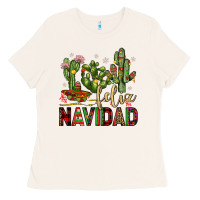 Cactus Feliz Navidad Ladies Tee | Teevron