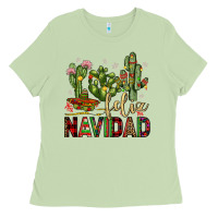 Matcha cactus feliz navidad Ladies Tee - JahusDesignShop