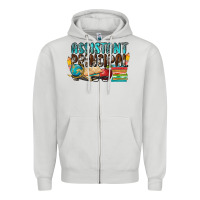 Dove Grey assistant principal Zipper Hoodie - NancyCooperArtShop