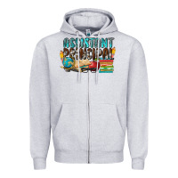 Heather Grey assistant principal Zipper Hoodie - NancyCooperArtShop