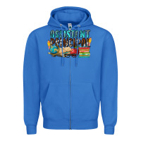 True Royal assistant principal Zipper Hoodie - NancyCooperArtShop