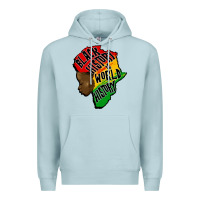 Blue Mist black history is world history Premium Hoodie - CowGirlArtShop