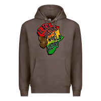 Coffee black history is world history Premium Hoodie - CowGirlArtShop