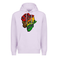 Lilac black history is world history Premium Hoodie - CowGirlArtShop