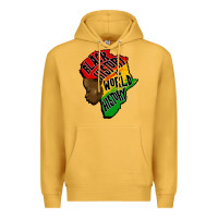 Mustard black history is world history Premium Hoodie - CowGirlArtShop