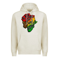Oatmeal Heather black history is world history Premium Hoodie - CowGirlArtShop