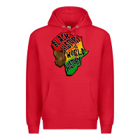Red black history is world history Premium Hoodie - CowGirlArtShop
