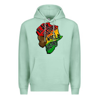 Seafoam black history is world history Premium Hoodie - CowGirlArtShop