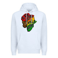 White black history is world history Premium Hoodie - CowGirlArtShop