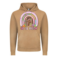 Vintage Camel he is risen easter rainbow Vintage Hoodie - MaliasSmallBusiness