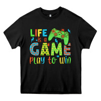 Black life is a game play to win Heavy Core Tee - JahusDesignShop