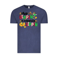 Vintage Denim chip dippin' margarita sippin Vintage Tee - MaliasSmallBusiness