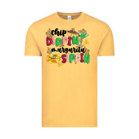 Vintage Mustard chip dippin' margarita sippin Vintage Tee - MaliasSmallBusiness