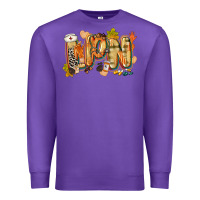 Purple fall lpn Premium Sweatshirt - CowGirlArtShop