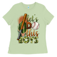Matcha let's do this boys field baseball Ladies Tee - BundleAndBundleShop