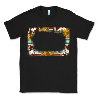 Black western serape sunflower background frame Classic Tee - NancyCooperArtShop