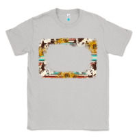 Moon Dust western serape sunflower background frame Classic Tee - NancyCooperArtShop