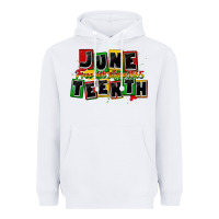 White juneteenth freeish since 1865 Heavyweight Hoodie - CowGirlArtShop