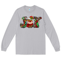 Moon Dust joy christmas deer Long Sleeve Tee - MaliasSmallBusiness