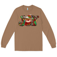 Joy Christmas Deer Long Sleeve Tee | Teevron