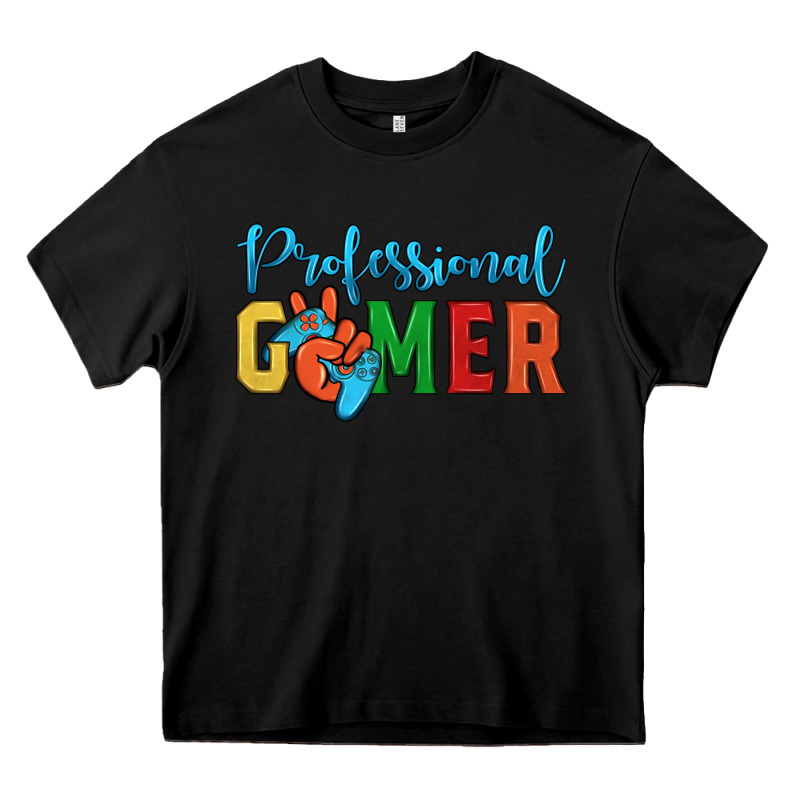 Professional Gamer Heavy Core Tee by JahusDesignShop | Teevron