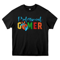Black professional gamer Heavy Core Tee - JahusDesignShop