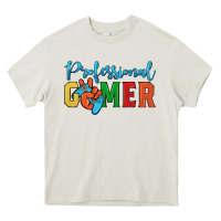 Cream professional gamer Heavy Core Tee - JahusDesignShop