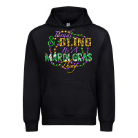Black heads and bling it's' a mardi gras thing Urban Hoodie - FaDigitalArtStudio