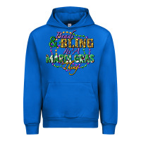 Cobalt heads and bling it's' a mardi gras thing Urban Hoodie - FaDigitalArtStudio