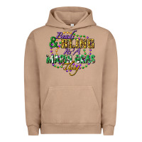 Pigment Burro heads and bling it's' a mardi gras thing Urban Hoodie - FaDigitalArtStudio