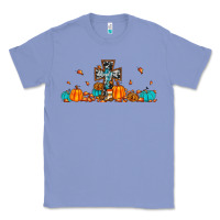 Colony Blue thankful cross pumpkin Classic Tee - JahusDesignShop