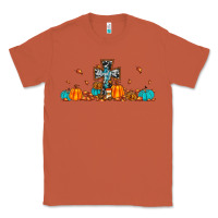 Copper thankful cross pumpkin Classic Tee - JahusDesignShop