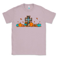 Lilac thankful cross pumpkin Classic Tee - JahusDesignShop
