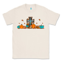 Natural thankful cross pumpkin Classic Tee - JahusDesignShop