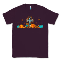 Plum thankful cross pumpkin Classic Tee - JahusDesignShop