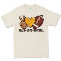 Bone peace love football Premium Tee - AdoDesignShop