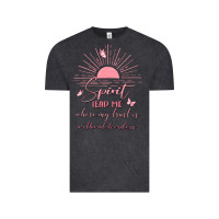 Vintage Black spririt religious quote Vintage Tee - MaliasSmallBusiness