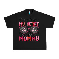 Black sorry ladies my heart belongs to mommy Urban Heavy Tee - MaliasSmallBusiness