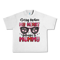Lunar Rock sorry ladies my heart belongs to mommy Urban Heavy Tee - MaliasSmallBusiness