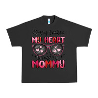 Pigment Black sorry ladies my heart belongs to mommy Urban Heavy Tee - MaliasSmallBusiness