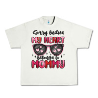 Pistachio sorry ladies my heart belongs to mommy Urban Heavy Tee - MaliasSmallBusiness