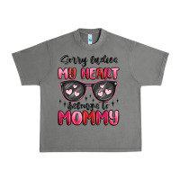 Tornado sorry ladies my heart belongs to mommy Urban Heavy Tee - MaliasSmallBusiness