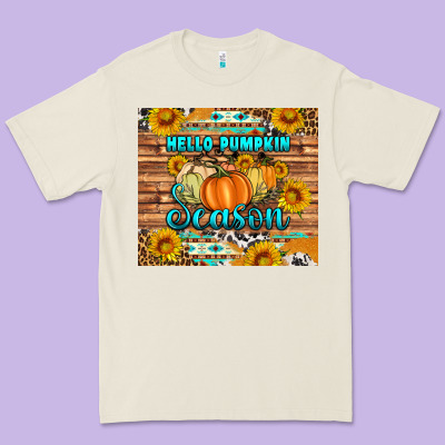 Hello Pumpkin Season Tumbler Premium Tee Designed By Artiststas