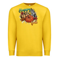 Lemon happy fall Premium Sweatshirt - CowGirlArtShop