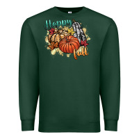 Sports Green happy fall Premium Sweatshirt - CowGirlArtShop