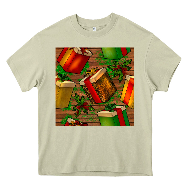 Christmas Gift Box Seamless Pattern Heavy Core Tee by BundleAndBundleShop | Teevron